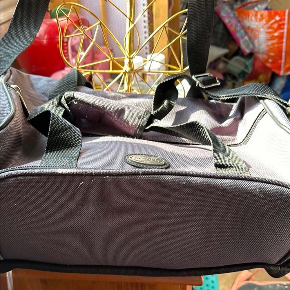Travel Gear Black and Gray Travel Bag